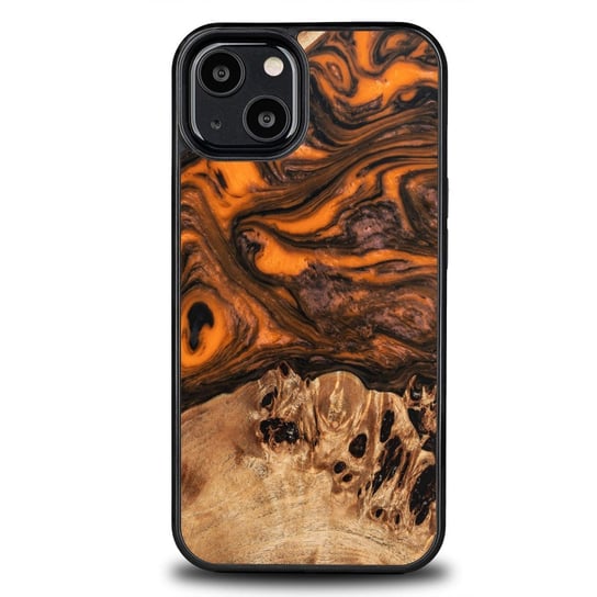 Etui Bewood Unique na iPhone 13 - Orange BEWOOD