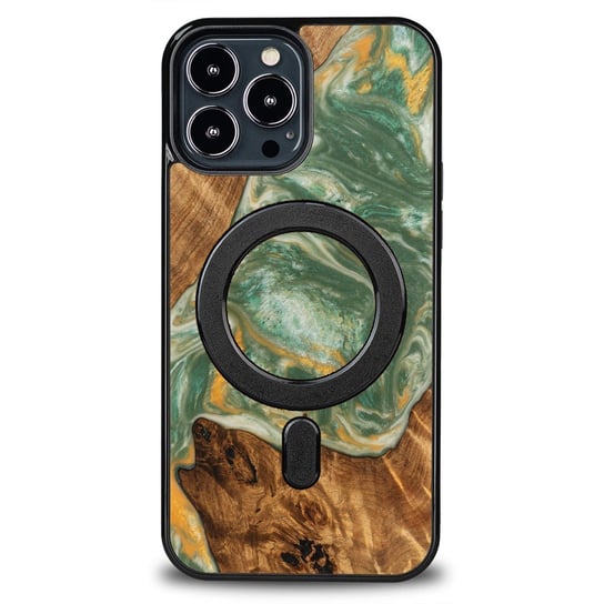 Etui Bewood Unique na iPhone 13 Pro Max - 4 Żywioły - Woda z MagSafe BEWOOD