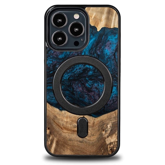 Etui Bewood Unique na iPhone 13 Pro - Planets - Neptun z MagSafe BEWOOD