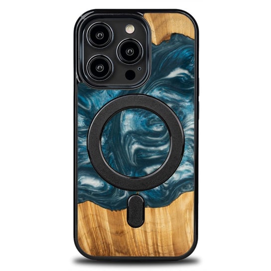 Etui Bewood Unique na iPhone 14 Pro - 4 Żywioły - Powietrze z MagSafe BEWOOD