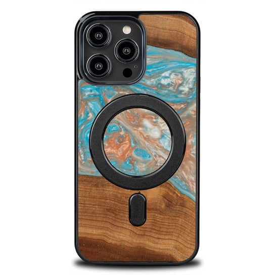 Etui Bewood Unique na iPhone 14 Pro Max - Planets - Saturn z MagSafe BEWOOD
