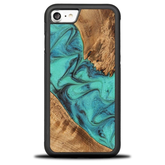 Etui Bewood Unique na iPhone 7/8  SE 2020 / 2022 - Turquoise BEWOOD