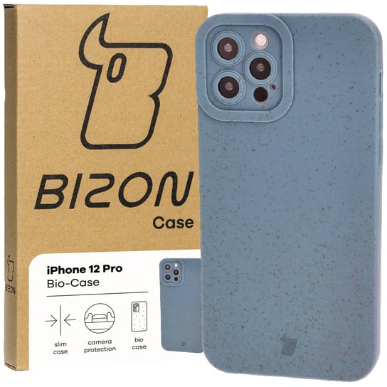 Etui Bizon Bio Case do Apple iPhone 12 Pro, niebieskie Bizon