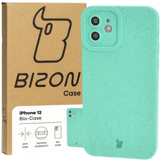 Etui Bizon Bio Case do Apple iPhone 12, zielone Bizon