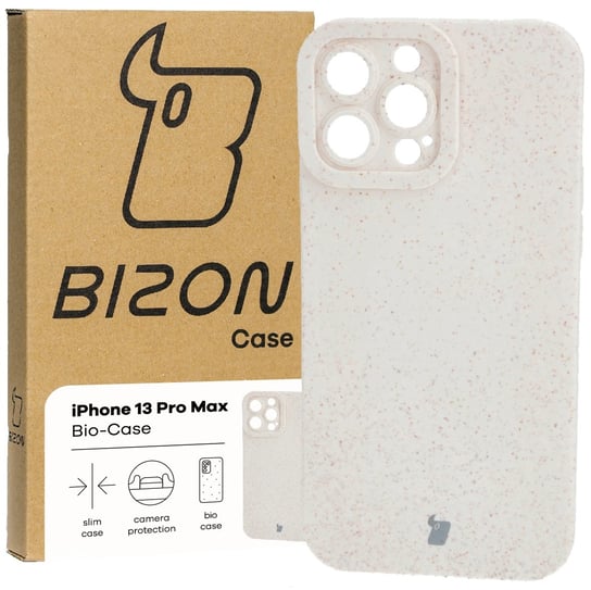 Etui Bizon Bio Case do Apple iPhone 13 Pro Max, ecru Bizon