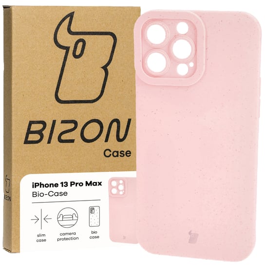 Etui Bizon Bio Case do Apple iPhone 13 Pro Max, różowe Bizon