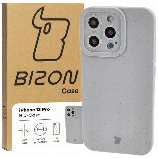 Etui Bizon Bio Case do Apple iPhone 13 Pro, szare Bizon