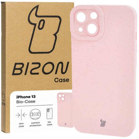 Etui Bizon Bio Case do Apple iPhone 13, różowe Bizon