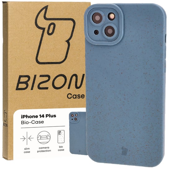 Etui Bizon Bio Case Do Apple Iphone 14 Plus, Niebieskie Bizon