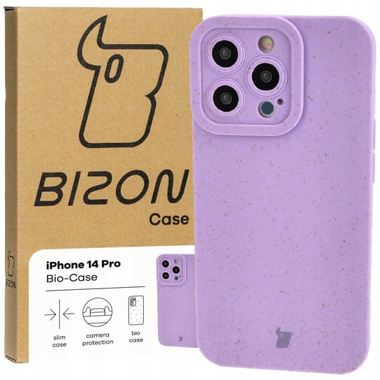 Etui Bizon Bio Case do Apple iPhone 14 Pro, fioletowe Bizon