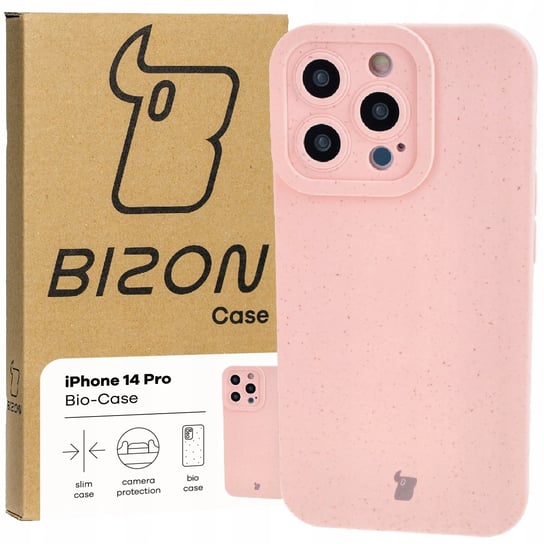 Etui Bizon Bio Case do Apple iPhone 14 Pro, różowe Bizon