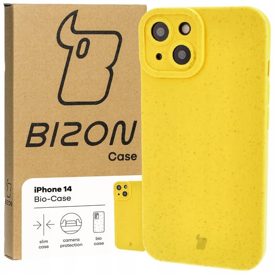 Etui Bizon Bio Case Do Apple Iphone 14, Żółte Bizon