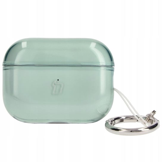 Etui Bizon Case Headphone Clear do Airpods Pro 2, przezroczysto-zielone Bizon