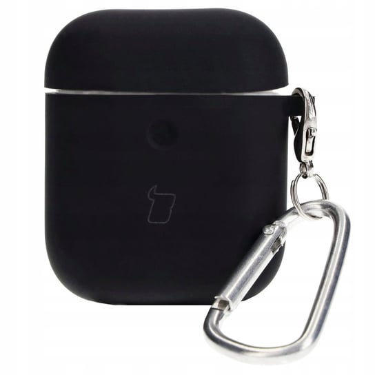 Etui Bizon Case Headphone Silicone do AirPods 1/2, czarne Bizon