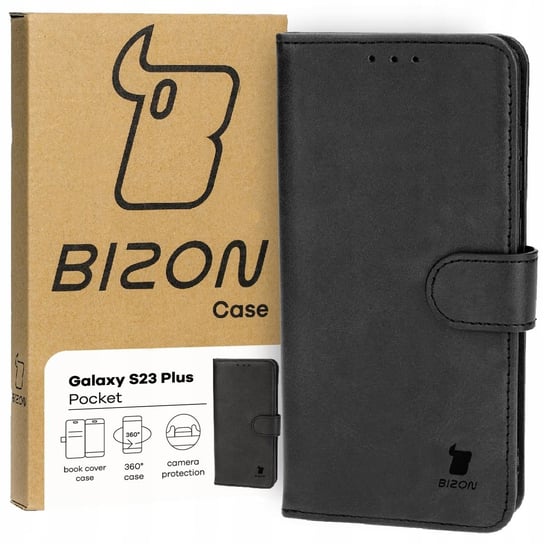 Etui Bizon Case Pocket Do Samsung Galaxy S23 Plus, Czarne Bizon