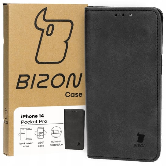 Etui Bizon Case Pocket Pro do Apple iPhone 14, czarne Bizon