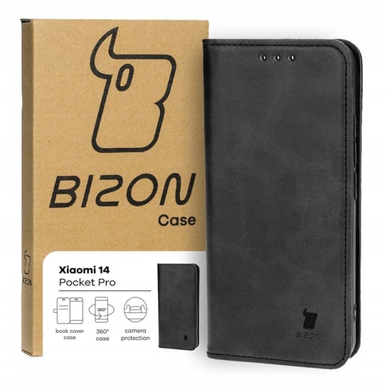 Etui Bizon Case Pocket Pro do Xiaomi 14, czarne Bizon