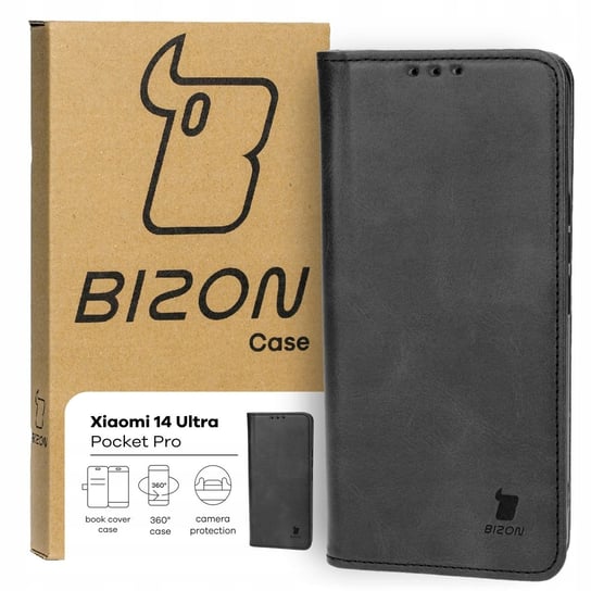 Etui Bizon Case Pocket Pro do Xiaomi 14 Ultra, czarne Bizon