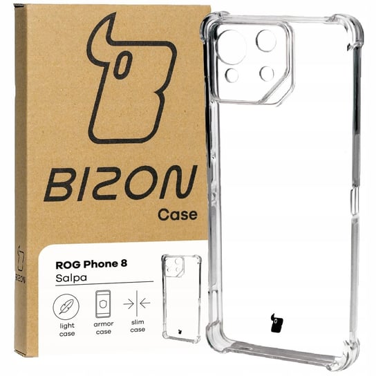 Etui Bizon Case Salpa do Asus ROG Phone 8, przezroczyste Bizon