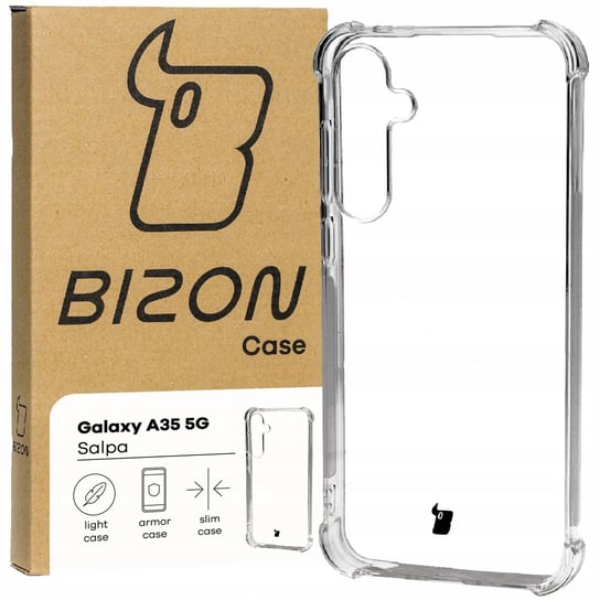 Etui Bizon Case Salpa do Galaxy A35 5G, przezroczyste Bizon