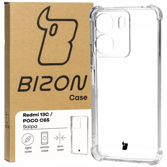Etui Bizon Case Salpa Do Xiaomi Redmi 13C / Poco C65, Przezroczyste Bizon