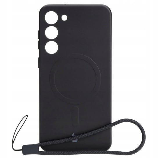 Etui Bizon Case Silicone Magnetic do Samsung Galaxy S23 Plus, czarne Bizon
