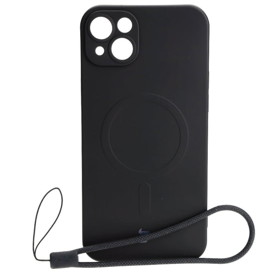 Etui Bizon Case Silicone MagSafe do iPhone 14 Plus, czarne Bizon