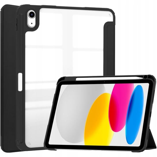 Etui Bizon Case Tab Clear Matt do Apple iPad 10 10.9 2022, czarne Bizon