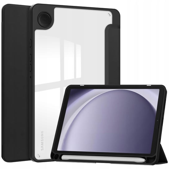 Etui Bizon Case Tab Clear Matt do Samsung Galaxy Tab A9, czarne Bizon