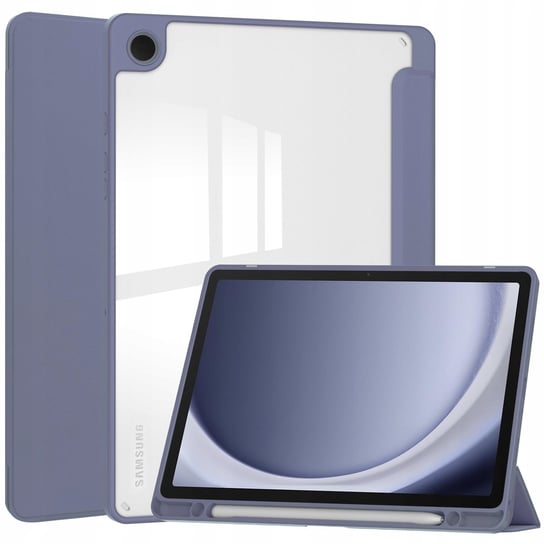 Etui Bizon Case Tab Clear Matt do Samsung Galaxy Tab A9 Plus, lawendowe Bizon