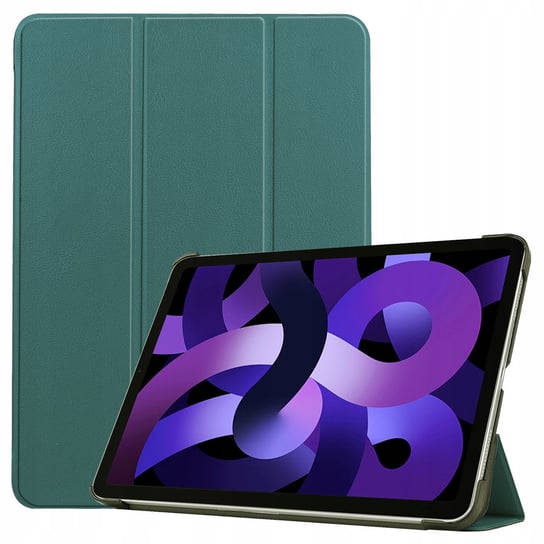 Etui Bizon Case Tab Croc do Apple iPad Air 4 10.9 2020, ciemnozielone Bizon