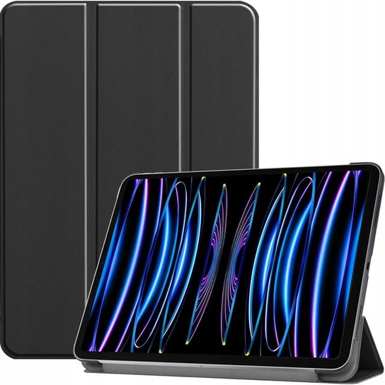 Etui Bizon Case Tab Croc do Apple iPad Pro 11 2022/2021/2020/2018, czarne Bizon