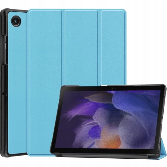 Etui Bizon Case Tab Croc do Galaxy Tab A8 2021, błękitne Bizon