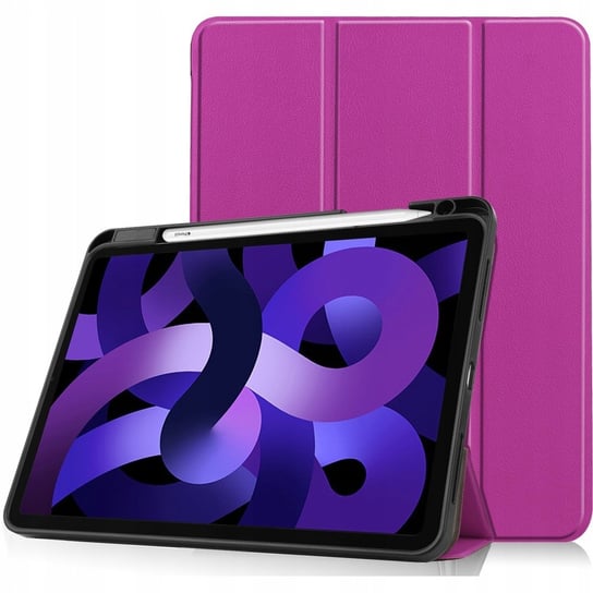 Etui Bizon Case Tab Lizard do iPad Air 6 / 5 / 4, fuksja Bizon