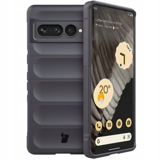 Etui Bizon Case Tur Do Google Pixel 7 Pro, Szare Bizon