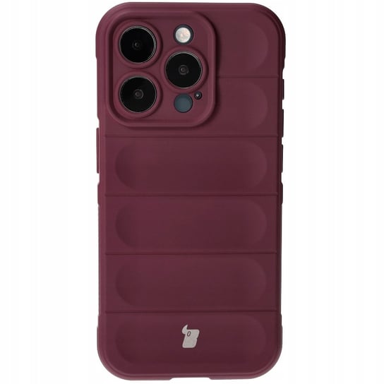 Etui Bizon Case Tur do iPhone 15 Pro, ciemnofioletowe Bizon