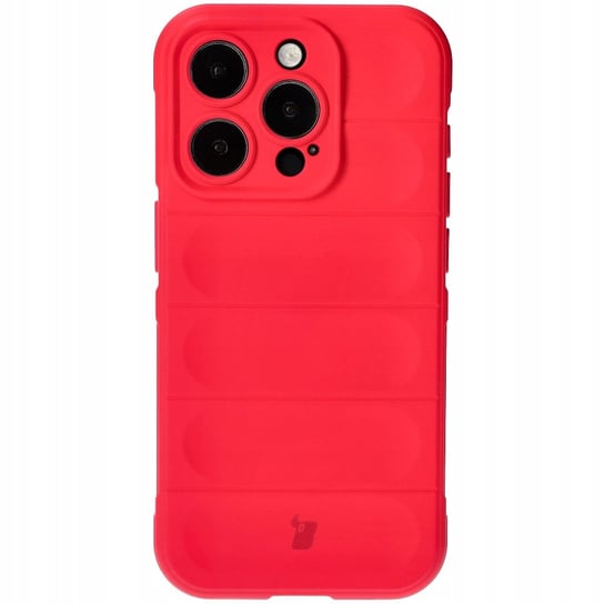 Etui Bizon Case Tur do iPhone 15 Pro, czerwone Bizon