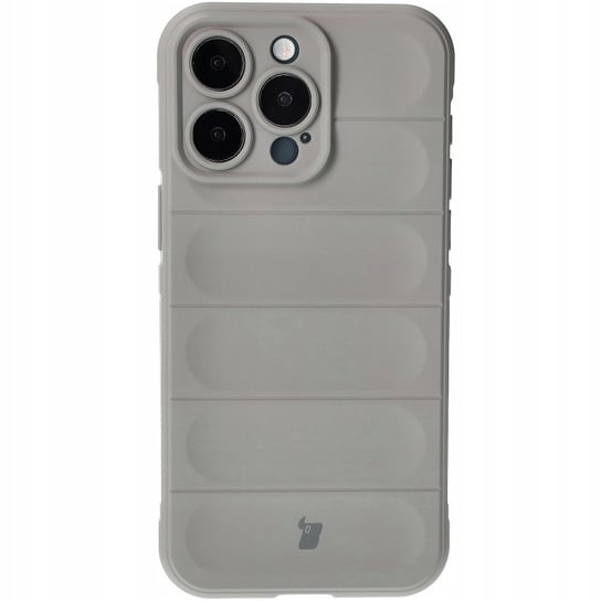 Etui Bizon Case Tur do iPhone 15 Pro Max, jasnoszare Bizon