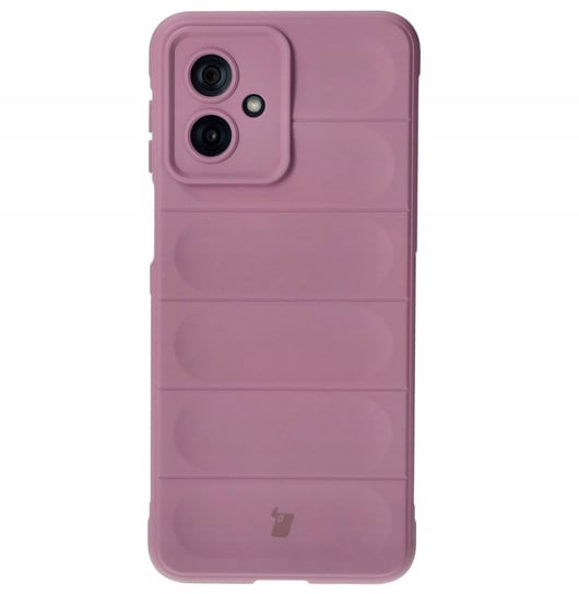 Etui Bizon Case Tur Do Motorola Moto G54 5G, Jasnofioletowe Bizon