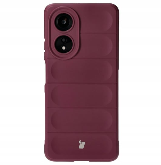 Etui Bizon Case Tur Do Oppo A58 4G, Ciemnofioletowe Bizon