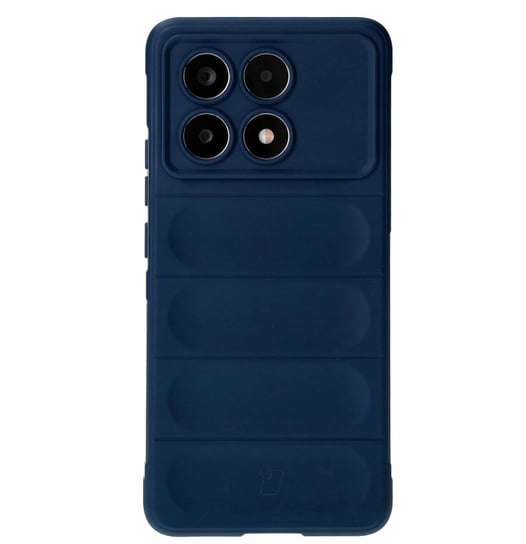 Etui Bizon Case Tur do Xiaomi Poco X6 Pro, granatowe Bizon