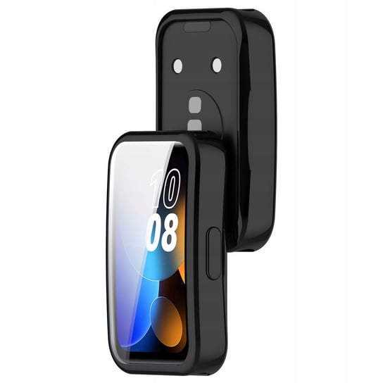 Etui Bizon Case Watch Felipe do Huawei Band 9 / Band 8, czarne Bizon