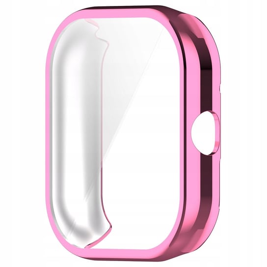 Etui Bizon Case Watch Felipe do Xiaomi Redmi Watch 4, różowe Bizon