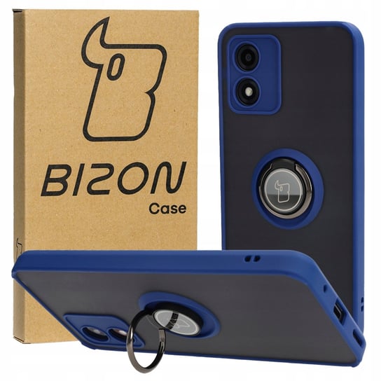 Etui Bizon do Moto E13, obudowa, case, cover, ring Bizon