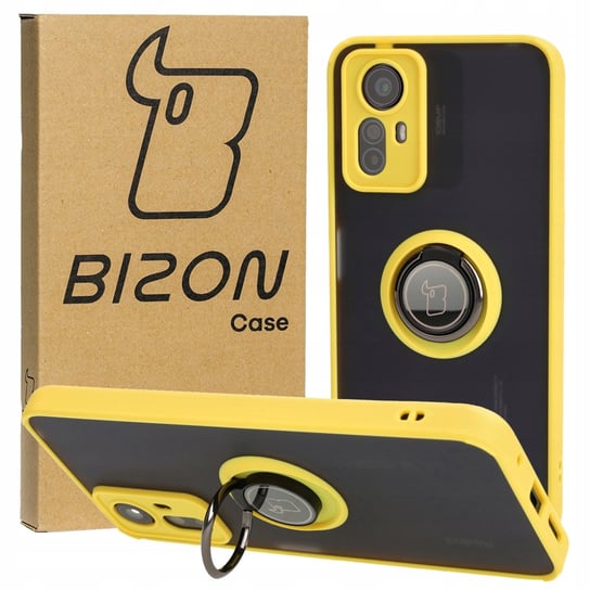 Etui Bizon Do Redmi Note 12S, Obudowa, Case, Ring Bizon