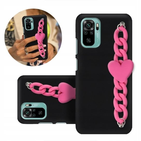 ETUI BLINK Matowe Czarne do XIAOMI REDMI NOTE 10S Funnycase