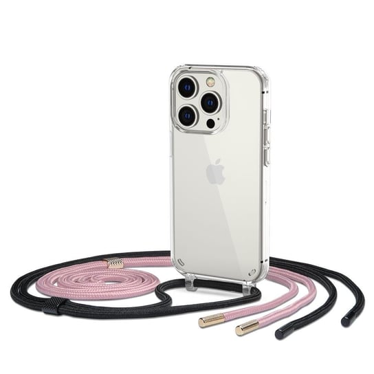 Etui Braders Chain do iPhone 14 Pro Black & Pink Braders