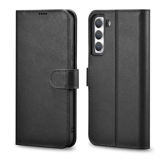 Etui Braders Haitang Leather Wallet Case do Samsung Galaxy S22 Plus czarny Braders