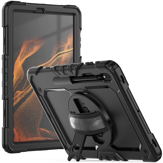 Etui Braders Solid360 Do Galaxy Tab S7 Plus / S8 Plus / S7 Fe 12.4 Black Braders