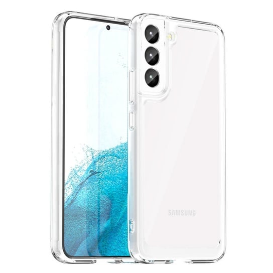 Etui Braders z elastyczną ramką do Samsung Galaxy S23+ przezroczyste Braders